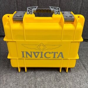 Invicta Bold Yellow Storage Case